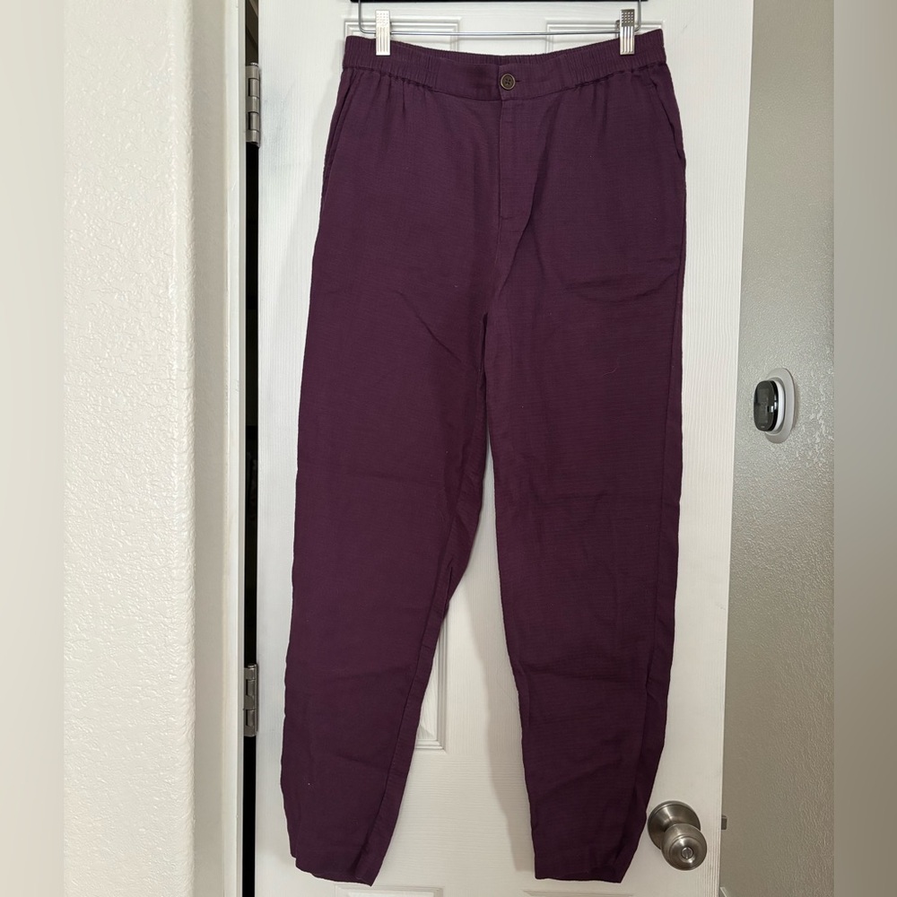 Gudrun Sjoden | Purple Lagenlook Pants Sz M